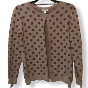 Old Navy Polka Dot Size M Cotton Blend Sweater